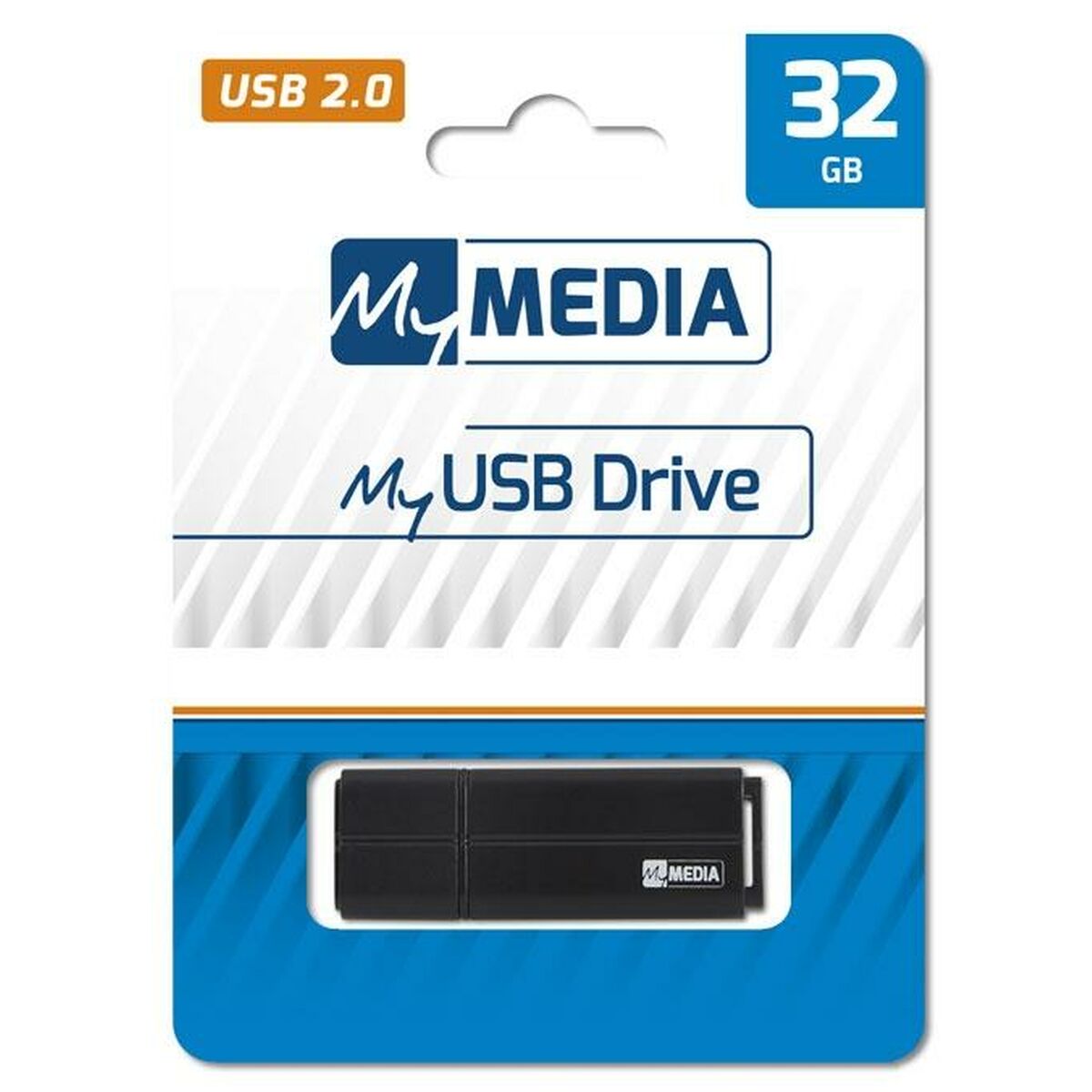 USB flash disk MyMedia Černý 32 GB